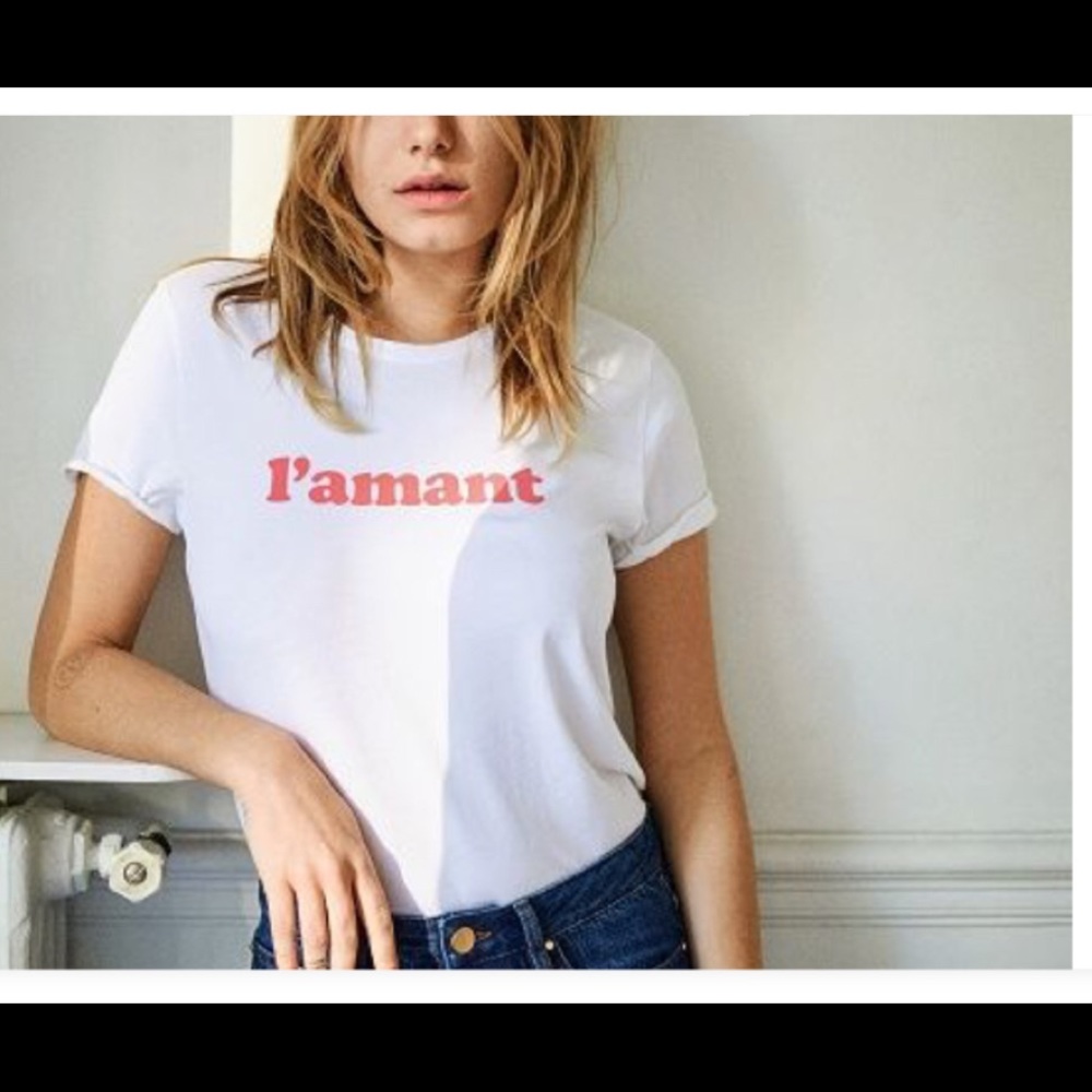 NWT Sézane L’amant T Shirt